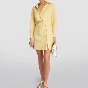 Maje Rillo Tweed shirt dress